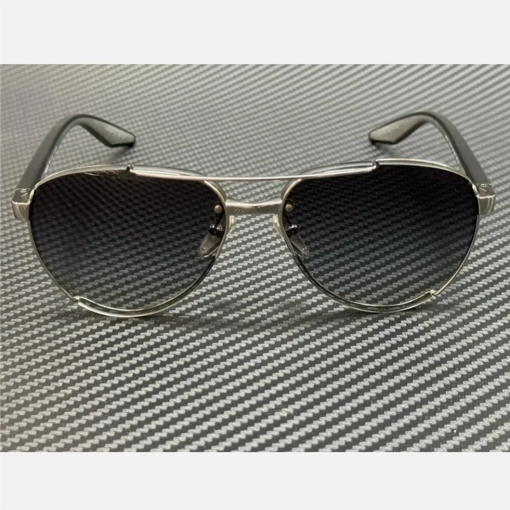 Prada 61mm Grey Men's Gradient Sunglasse